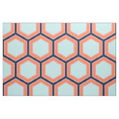 Moderne geometrische retro HoneyComb Pattern #2 Stof (Fat Quarter)
