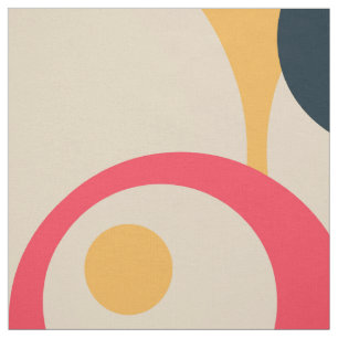 Moderne geometrische retroclecircles stof