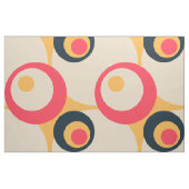 Moderne geometrische retroclecircles stof (Fat Quarter)