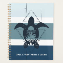 Moderne geometrische schildpad op maat