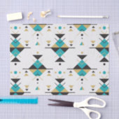 Moderne geometrische stammenpatronen tissuepapier (Craft)