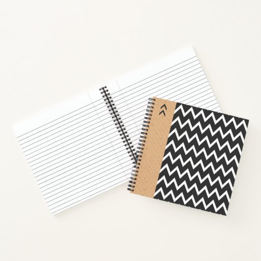 Moderne geometrische stijlboekbol notitieboek (Binnen)