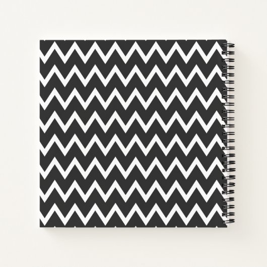 Moderne geometrische stijlboekbol notitieboek (Achterkant)