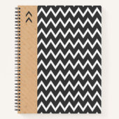 Moderne geometrische stijlboekbol notitieboek (Voorkant)