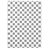 Moderne geometrische stijlklembord klembord (Achterkant)