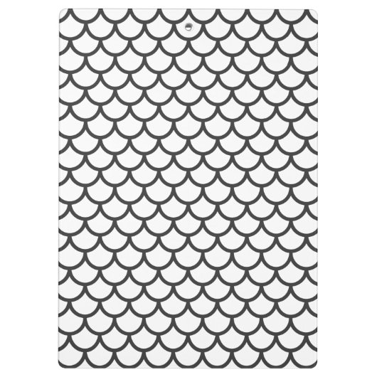 Moderne geometrische stijlklembord klembord (Achterkant)