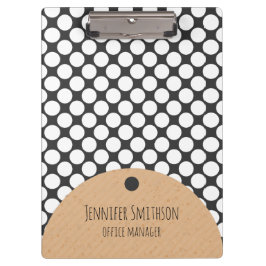 Moderne geometrische stijlklembord klembord