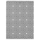 Moderne geometrische stijlklembord klembord (Achterkant)