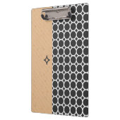 Moderne geometrische stijlklembord klembord (Links)