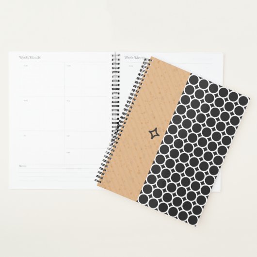 Moderne geometrische stijlplanner planner (Display)