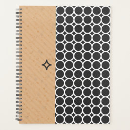 Moderne geometrische stijlplanner planner