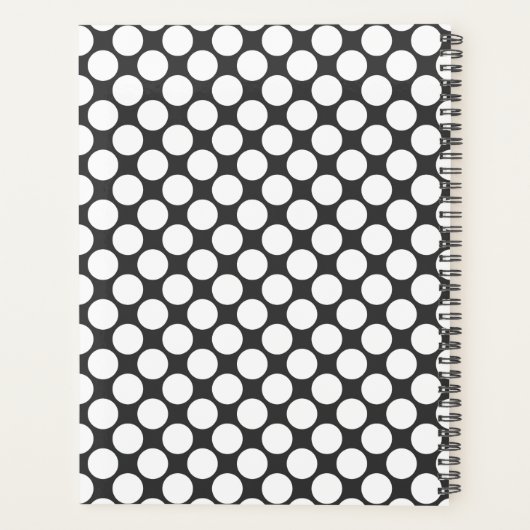 Moderne geometrische stijlplanner planner (Achterkant)