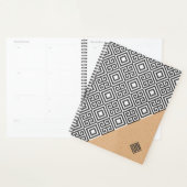 Moderne geometrische stijlplanner planner (Display)
