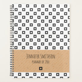 Moderne geometrische stijlplanner planner