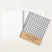 Moderne geometrische stijlplanner planner (Display)