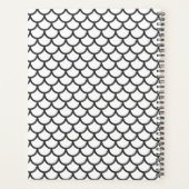 Moderne geometrische stijlplanner planner (Achterkant)