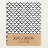 Moderne geometrische stijlplanner planner (Voorkant)