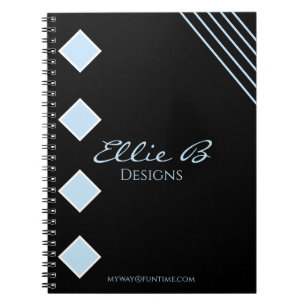 Moderne Geometrische Strak Minimalistische Notitieboek
