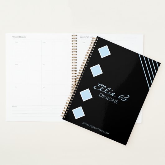 Moderne Geometrische Strakke Minimalistische Planner (Display)