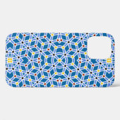 Moderne geometrische structuur Case-Mate iPhone case (Achterkant (horizontaal))