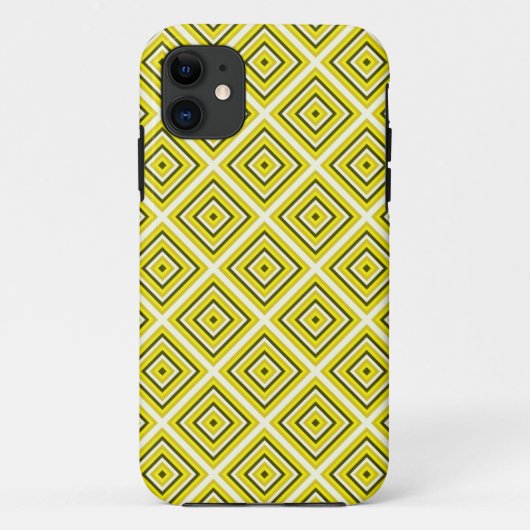 Moderne geometrische structuur Case-Mate iPhone case (Achterkant)