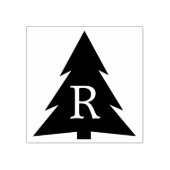 Moderne geometrische structuur Silhouette met mono Rubberstempel (Afrduk)