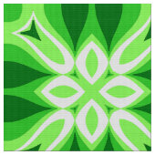 Moderne geometrische Tegel Pattern Emerald Green Stof (Close Up)