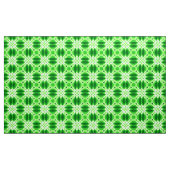 Moderne geometrische Tegel Pattern Emerald Green Stof (Yard (91,4 cm))