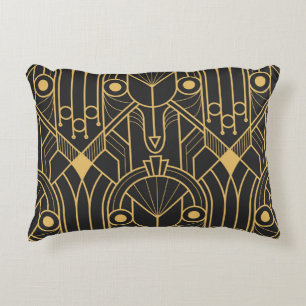 Moderne geometrische Tegels Art Deco Accent Kussen