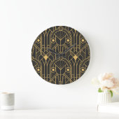Moderne geometrische Tegels Art Deco Grote Klok (Huis)