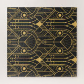 Moderne geometrische Tegels Art Deco Legpuzzel (Horizontaal)
