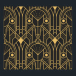 Moderne geometrische Tegels Art Deco Poster<br><div class="desc">modern geometrisch tegels patroon. Abstracte art deco naadloze luxe achtergrond. Vintage ontmoet modern in geometrische luxe. Art Deco dromen gerealiseerd. Moderne geometrische tegels, abstracte luxe. art deco touch. deco, achtergrond, patroon, abstract, illustratie, textuur, decor, mode, , goud, wit, retro, lijn, naadloos, geometrisch, luxe, ornament, modern, vorm</div>