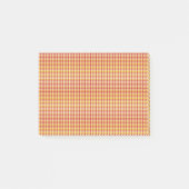 Moderne Geometrische Terug naar School Patroon Post-it® Notes (Voorkant)