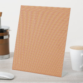 Moderne Geometrische Terug naar School Patroon Reclamebord Met Voetstuk