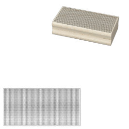 Moderne Geometrische Terug naar School Patroon Rubberstempel