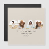 Moderne geometrische typografie fotoboogafstuderen (Voorkant / Achterkant)