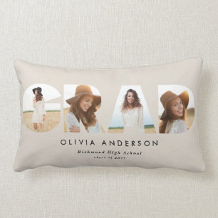 Moderne geometrische typografie fotoboogafstuderen kussen