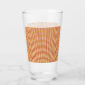 Moderne Geometrische Verjaardagspatroon Glas (Achterkant)