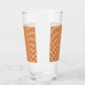 Moderne Geometrische Verjaardagspatroon Glas (Links)