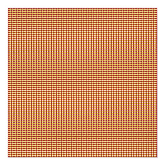 Moderne geometrische verjaardagspatroon perfect poster (Voorkant)