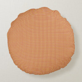 Moderne geometrische verjaardagspatroon rond kussen