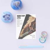 Moderne geometrische vorm afbeelding flyer (Enkel)