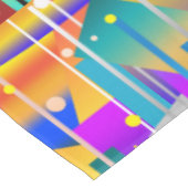 Moderne geometrische vormen Abstract patroon Tafelkleed (Gekanteld)