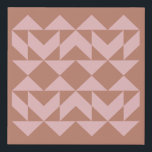 Moderne geometrische vormen Kunst | Blush en Terra Imitatie Canvas Print<br><div class="desc">Moderne geometrische vormen Kunst | Blush en Terracotta Canvas Print</div>