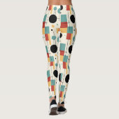 Moderne geometrische vormen leggings (Achterkant)