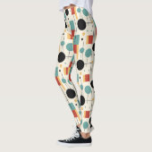 Moderne geometrische vormen leggings (Links)