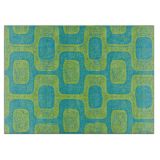 Moderne geometrische vormgeving halverwege de eeuw snijplank