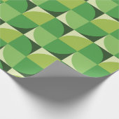 Moderne geometrische vormgeving in de midden eeuw  cadeaupapier (Hoek)