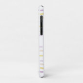 Moderne Geometrische Waterverf Monogrammen Case-Mate iPhone Case (Achterkant/links)