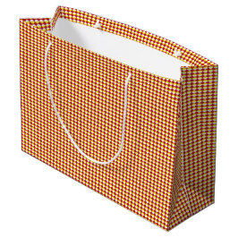 Moderne geometrische zakelijke patroon groot cadeauzakje